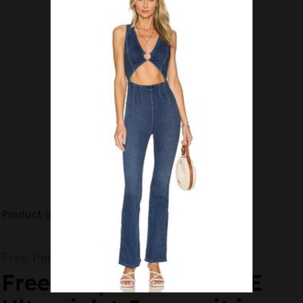 Free People Ultraviolet Jumpsuit